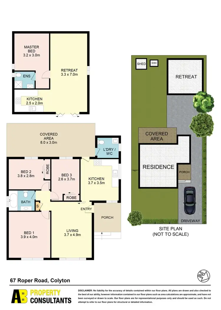 Floorplan of Homely house listing, 67 Roper Road, Colyton NSW 2760