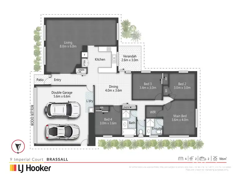 Floorplan of Homely house listing, 9 Imperial Court, Brassall QLD 4305