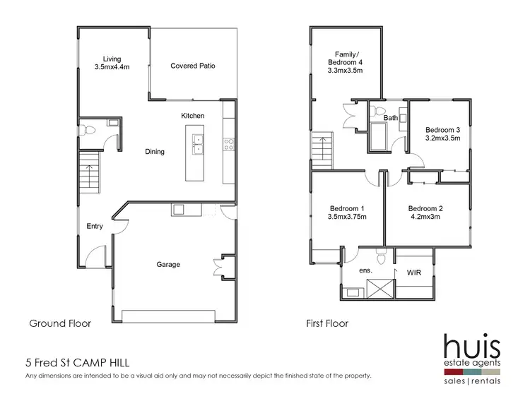 Floorplan of Homely house listing, 5 Fred Street, Camp Hill QLD 4152