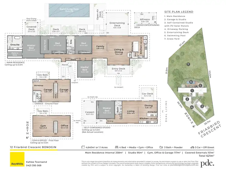 Floorplan of Homely house listing, 12 Friarbird Crescent, Bonogin QLD 4213