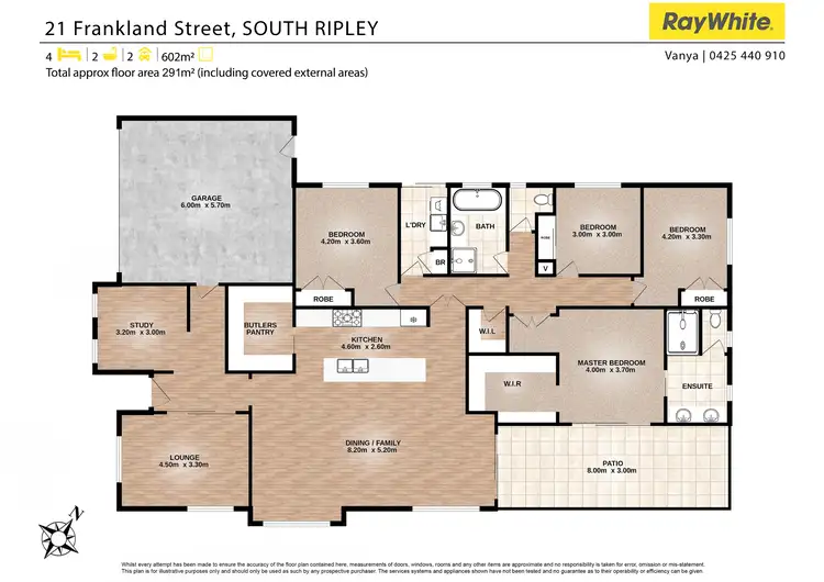 Floorplan of Homely house listing, 21 Frankland Street, South Ripley QLD 4306