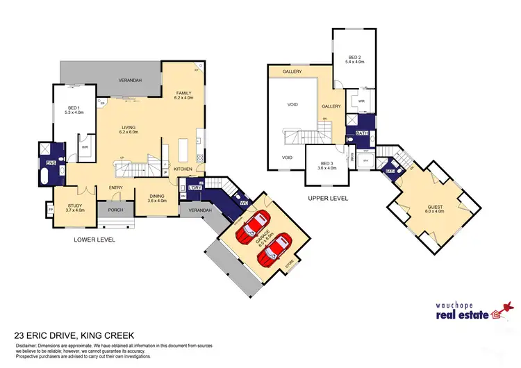 Floorplan of Homely house listing, 23 Eric Drive, King Creek NSW 2446