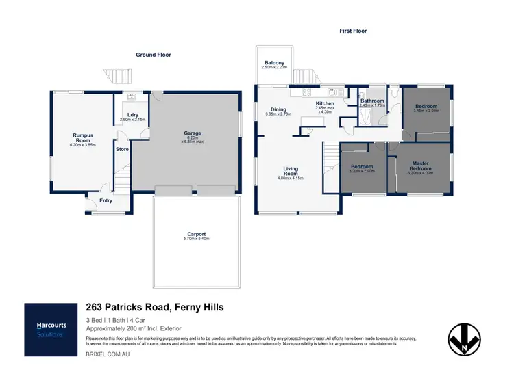 Floorplan of Homely house listing, 263 Patricks Road, Ferny Hills QLD 4055