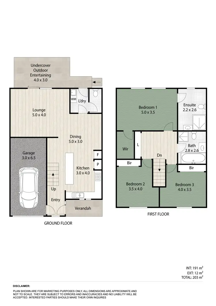 Floorplan of Homely townhouse listing, 15/154 Goodfellows Road, Murrumba Downs QLD 4503