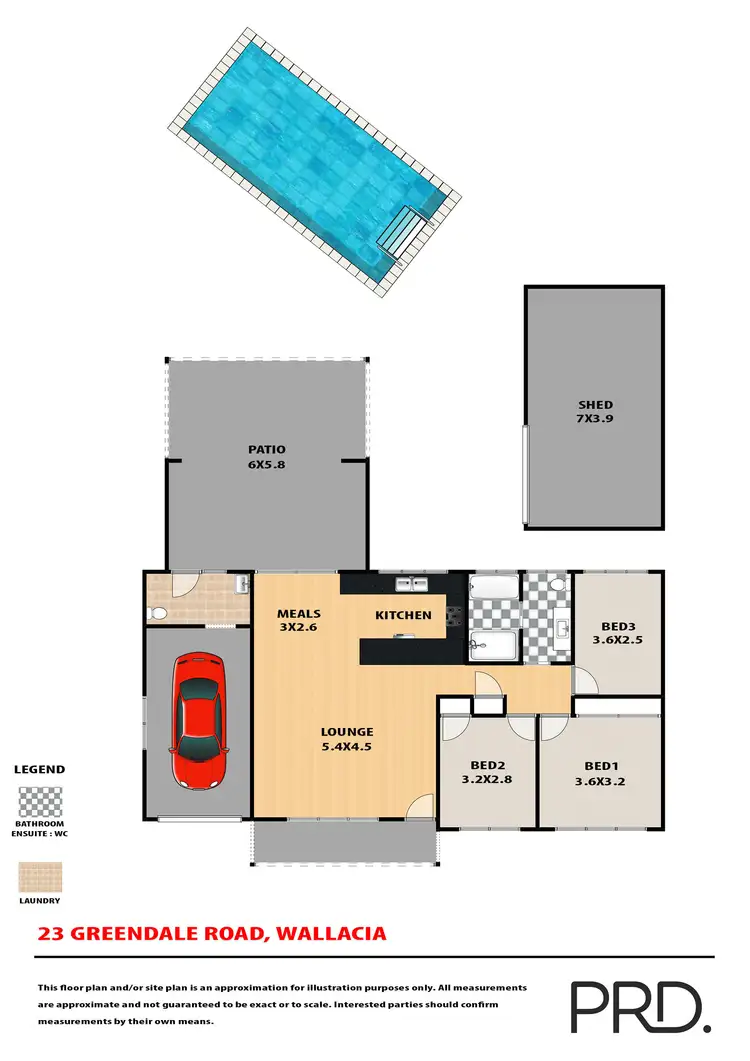 Floorplan of Homely house listing, 23 Greendale Road, Wallacia NSW 2745