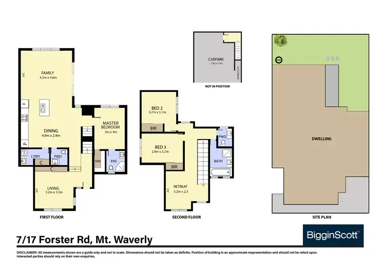 Floorplan of Homely townhouse listing, 7/13-17 Forster Road, Mount Waverley VIC 3149