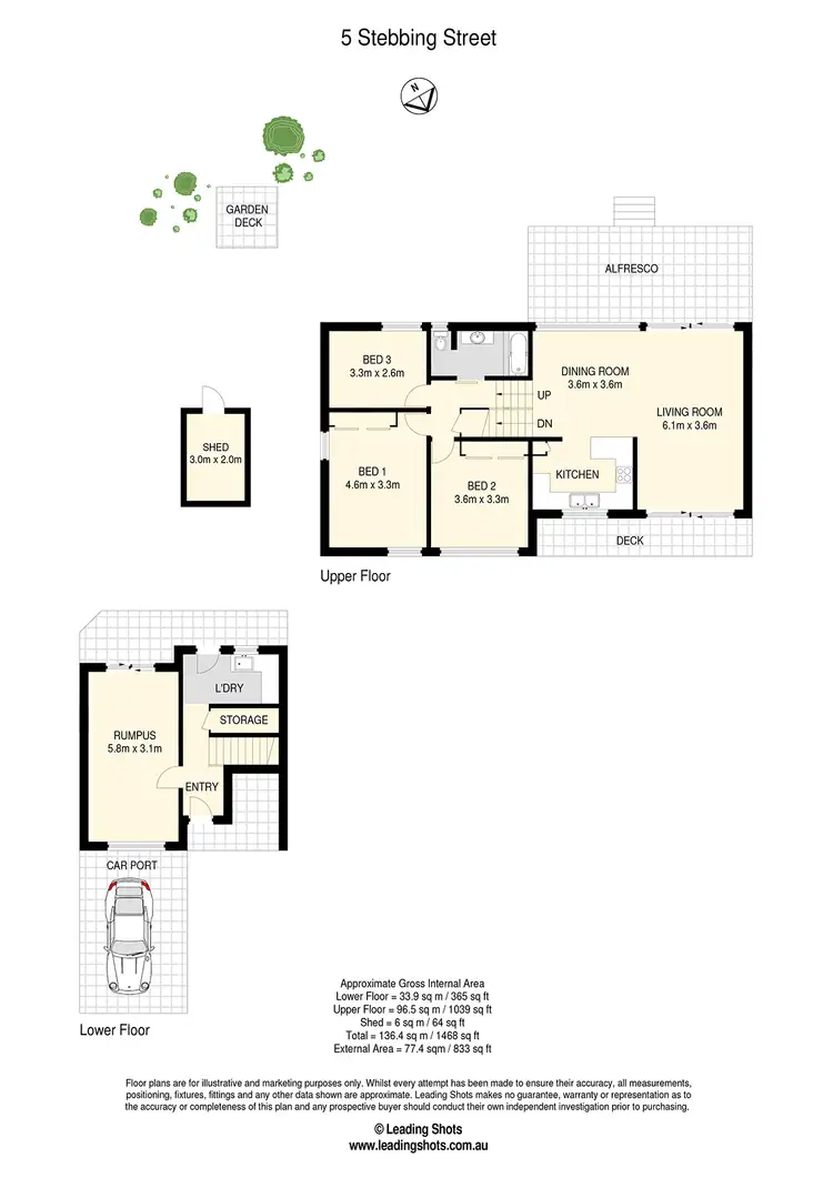 Floorplan of Homely house listing, 5 Stebbing Street, Aspley QLD 4034