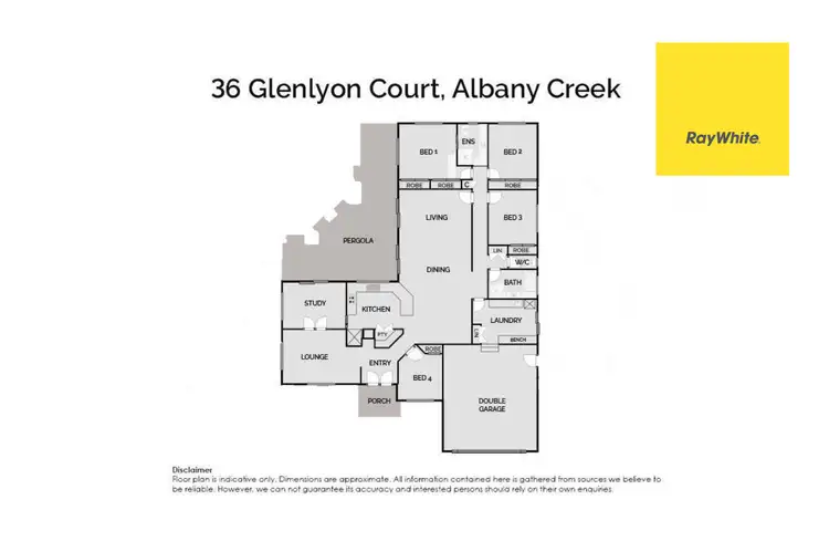 Floorplan of Homely house listing, 36 Glenlyon Court, Albany Creek QLD 4035