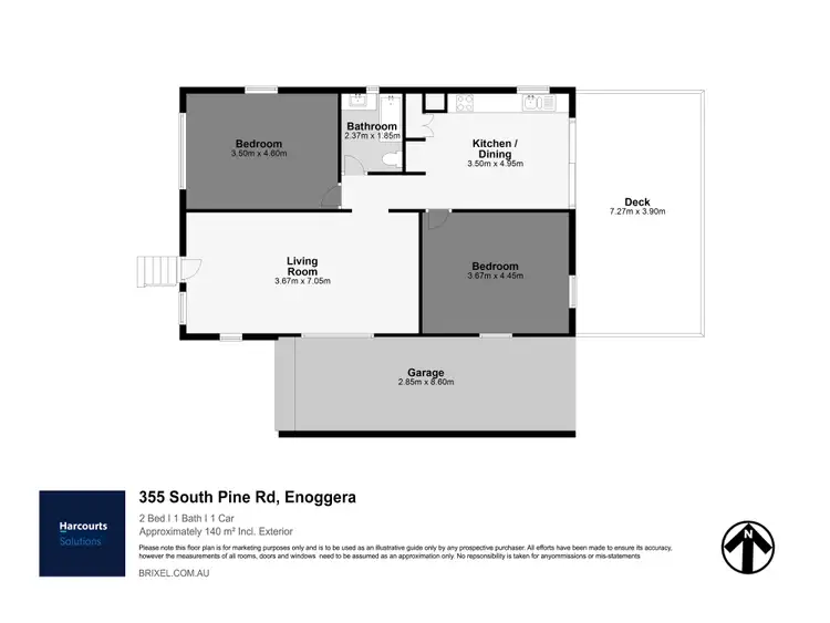 Floorplan of Homely house listing, 355 South Pine Road, Enoggera QLD 4051