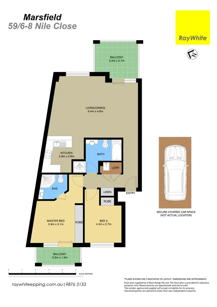 Floorplan of Homely apartment listing, 59/6-8 Nile Close, Marsfield NSW 2122