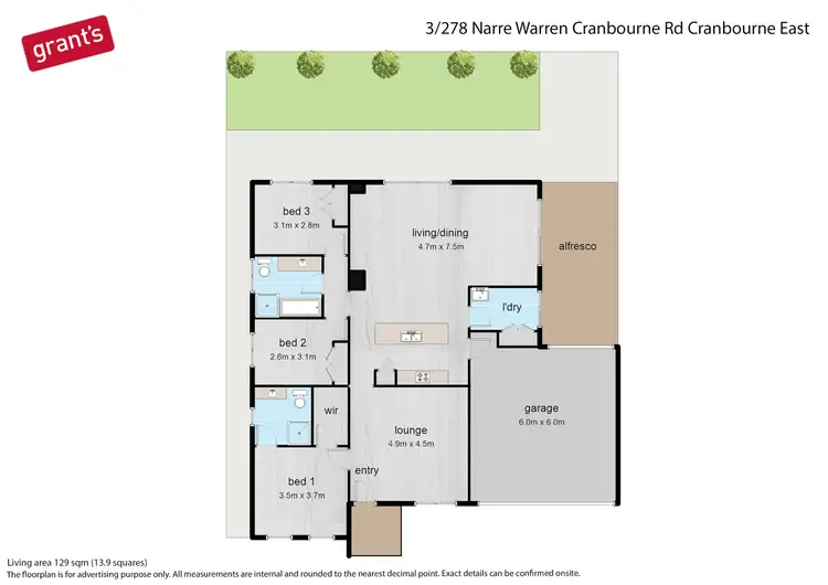 Floorplan of Homely house listing, 3/278 Narre Warren Road, Cranbourne East VIC 3977