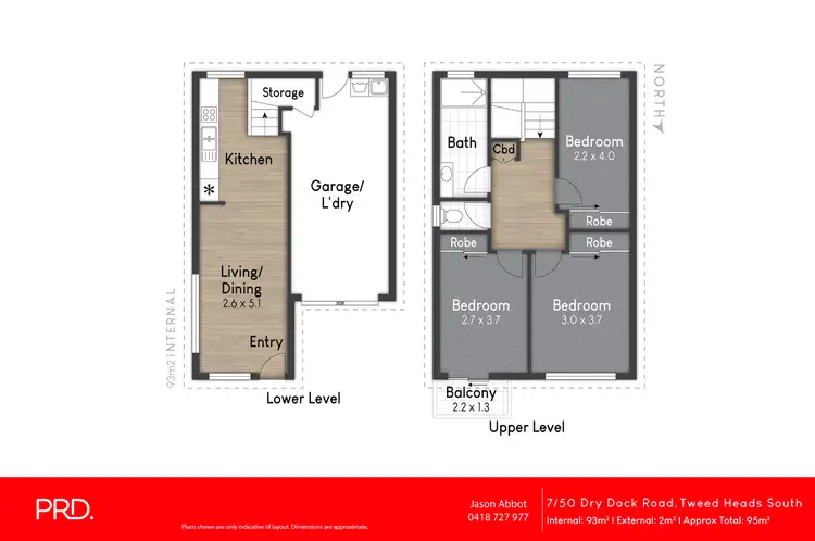 Floorplan of Homely townhouse listing, 7/50 Dry Dock Road, Tweed Heads South NSW 2486