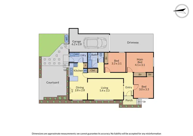 Floorplan of Homely unit listing, 1/33-35 Mount Pleasant Road, Nunawading VIC 3131