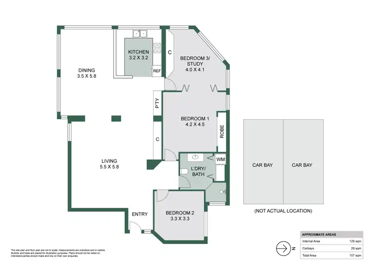 Floorplan of Homely apartment listing, 7/4 Warnham Road, Cottesloe WA 6011