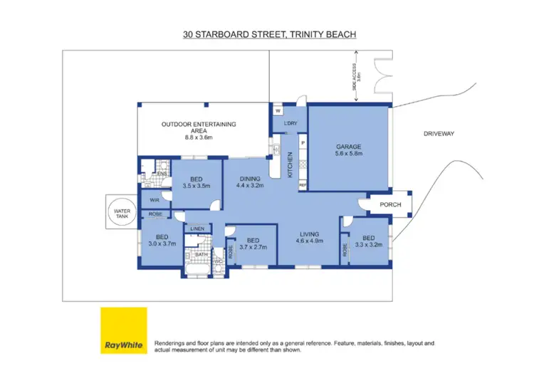 Floorplan of Homely house listing, 30 Starboard Street, Trinity Beach QLD 4879