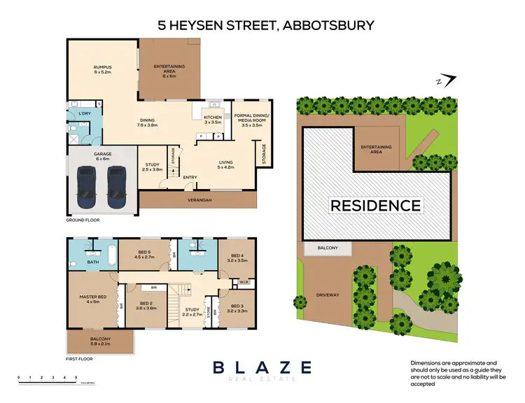 Floorplan of Homely house listing, 5 Heysen Street, Abbotsbury NSW 2176