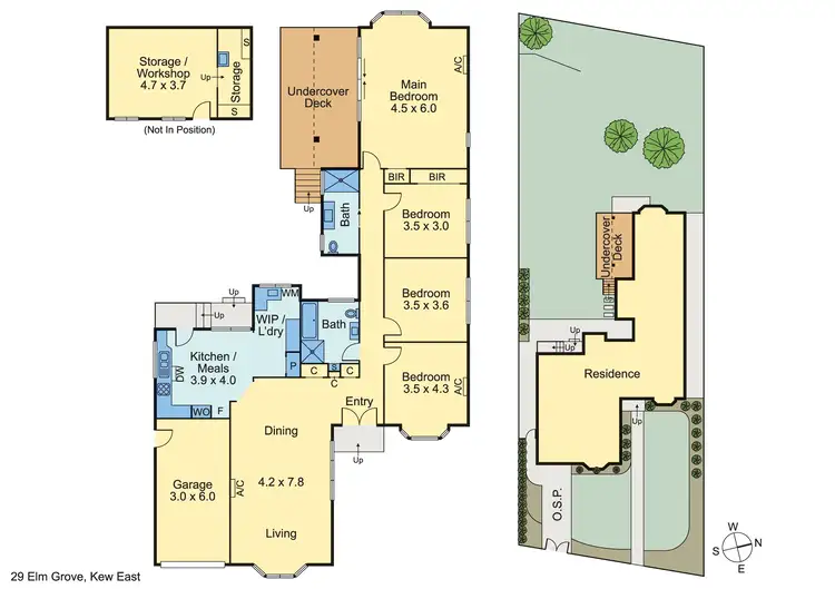 Floorplan of Homely house listing, 29 Elm Grove, Kew East VIC 3102