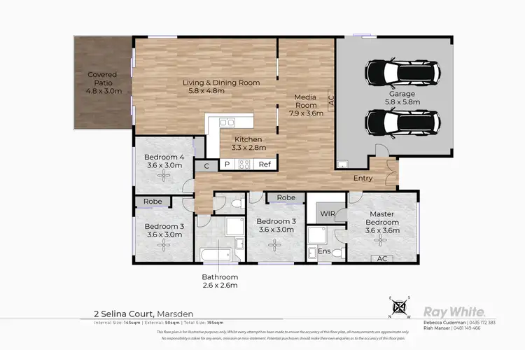 Floorplan of Homely house listing, 2 Selina Court, Marsden QLD 4132