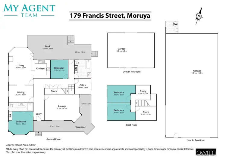 Floorplan of Homely house listing, 179 Francis Street, Moruya NSW 2537
