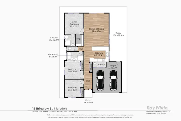 Floorplan of Homely house listing, 15 Brigalow Street, Marsden QLD 4132