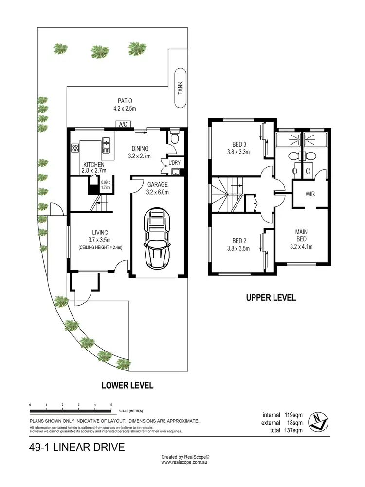 Floorplan of Homely townhouse listing, 49/1 Linear Drive, Mango Hill QLD 4509
