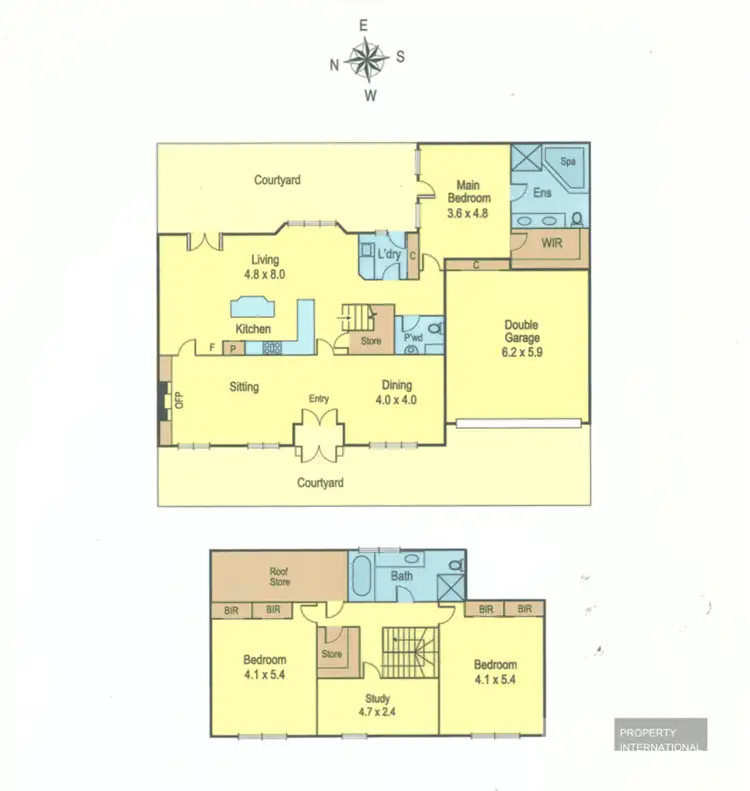 Floorplan of Homely house listing, 1C Salford Avenue, Balwyn VIC 3103