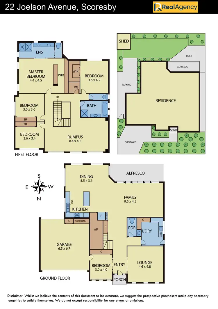 Floorplan of Homely house listing, 22 Joelson Avenue, Scoresby VIC 3179
