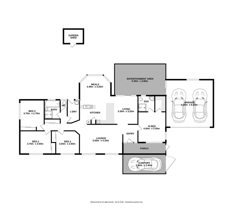 Floorplan of Homely house listing, 82 Maryville Way, Thurgoona NSW 2640