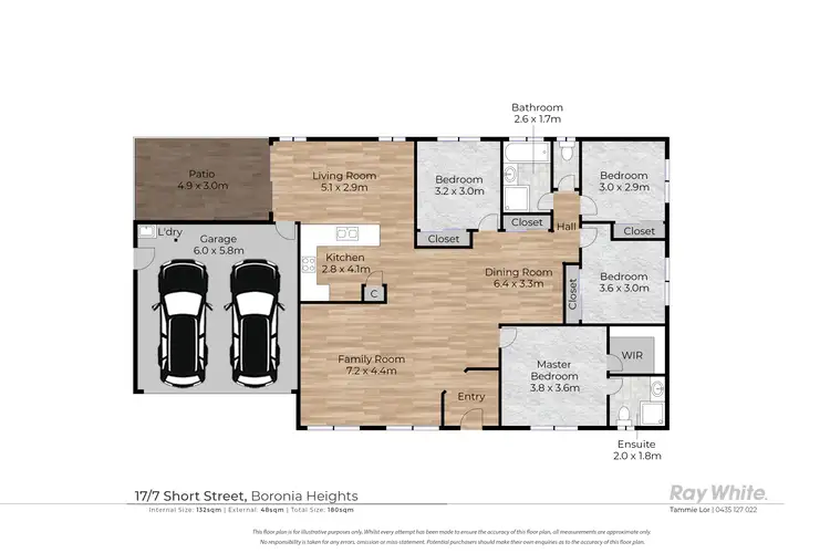 Floorplan of Homely house listing, 17/7 Short Street, Boronia Heights QLD 4124