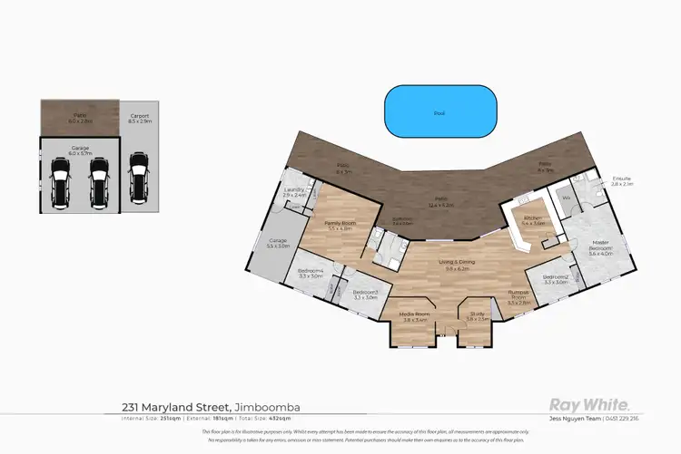 Floorplan of Homely house listing, 231 Maryland Street, Jimboomba QLD 4280