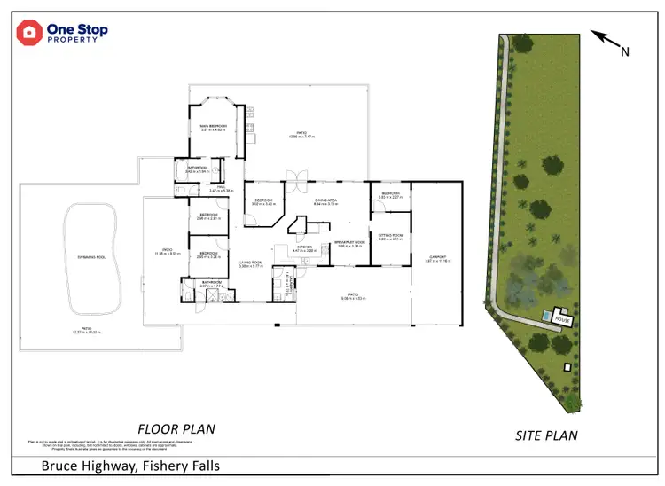 Floorplan of Homely rural property listing, Lot 1 Bruce Highway, Fishery Falls QLD 4871