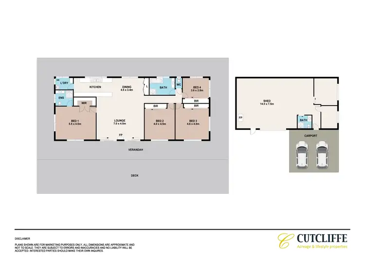 Floorplan of Homely rural property listing, 1145 Wheelbarrow Ridge Road, Colo Heights NSW 2756