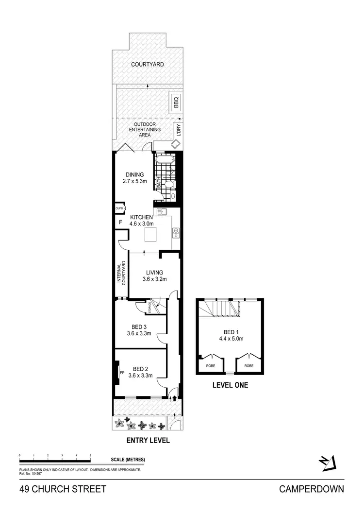 Floorplan of Homely house listing, 49 Church Street, Camperdown NSW 2050