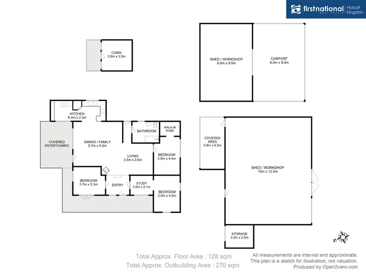 Floorplan of Homely house listing, 1869 Bruny Island Main Road, Great Bay TAS 7150