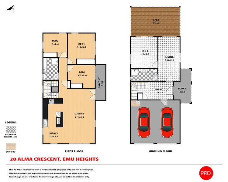 Floorplan of Homely house listing, 20 Alma Crescent, Emu Heights NSW 2750