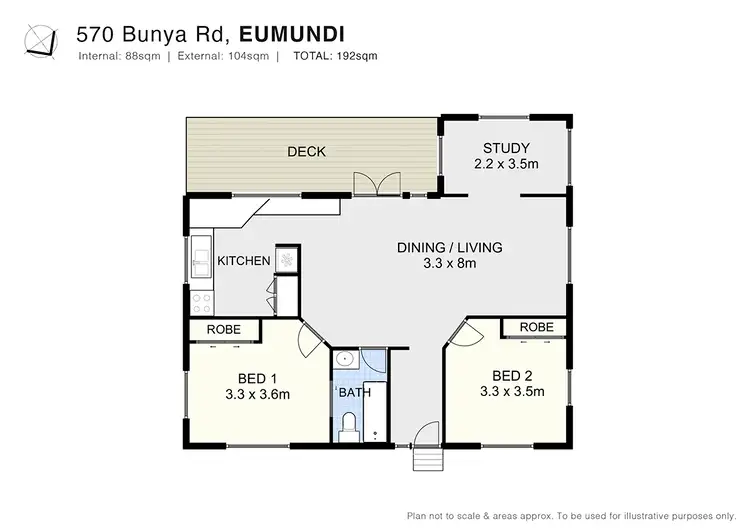 Floorplan of Homely house listing, 570 Bunya Road, Eumundi QLD 4562