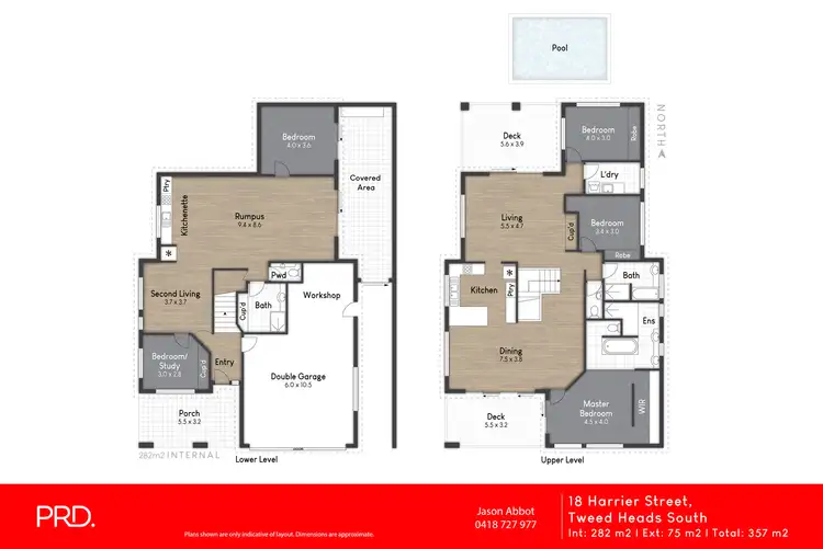 Floorplan of Homely house listing, 18 Harrier Street, Tweed Heads South NSW 2486
