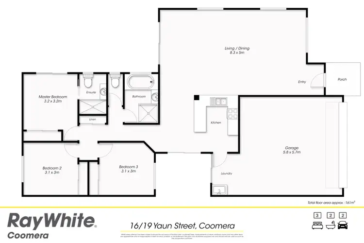 Floorplan of Homely house listing, 16/19 Yaun Street, Coomera QLD 4209
