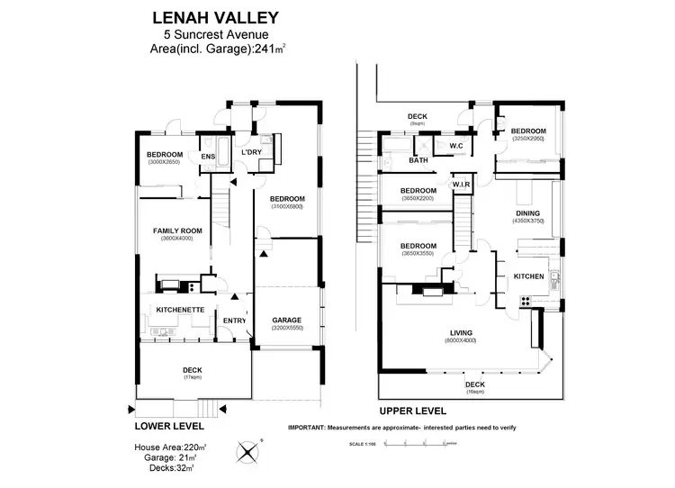 Floorplan of Homely house listing, 5 Suncrest Avenue, Lenah Valley TAS 7008