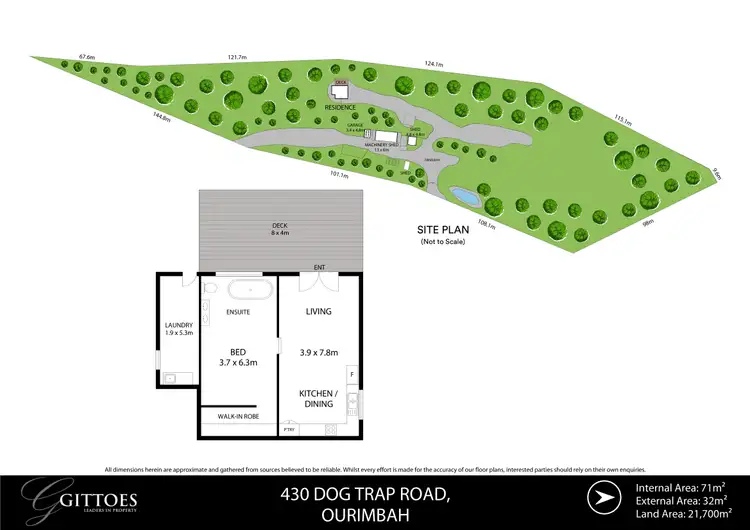 Floorplan of Homely rural property listing, 430 Dog Trap Road, Ourimbah NSW 2258