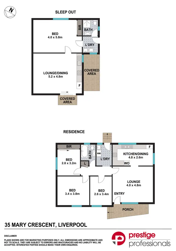 Floorplan of Homely house listing, 35 Mary Crescent, Liverpool NSW 2170