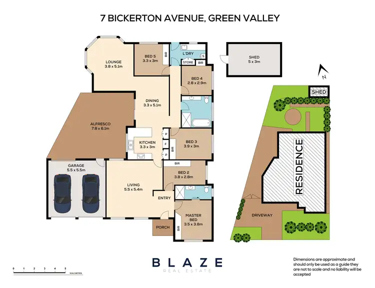 Floorplan of Homely house listing, 7 Bickerton Avenue, Green Valley NSW 2168