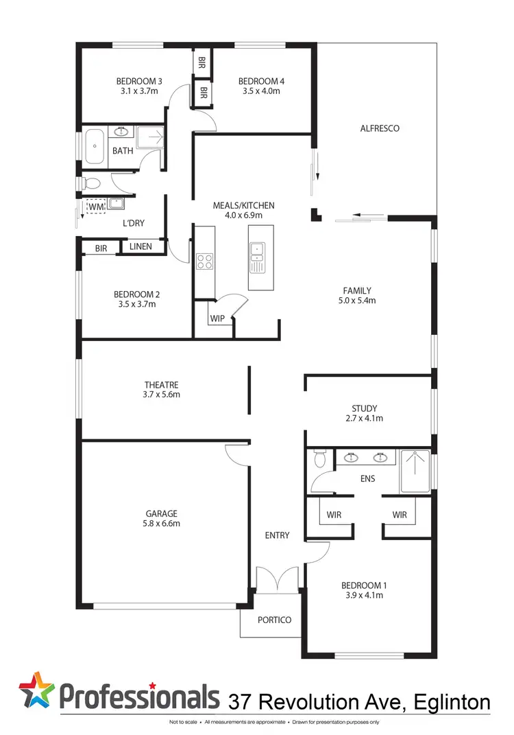 Floorplan of Homely house listing, 37 Revolution Avenue, Eglinton WA 6034