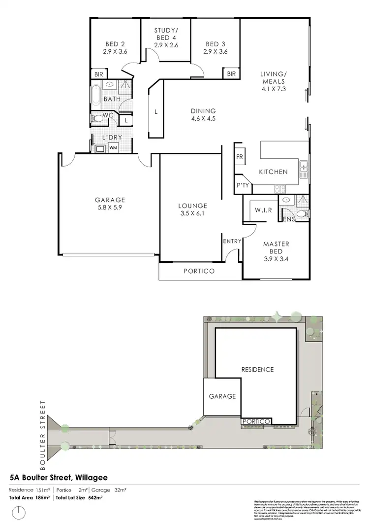Floorplan of Homely house listing, 5A Boulter Street, Willagee WA 6156