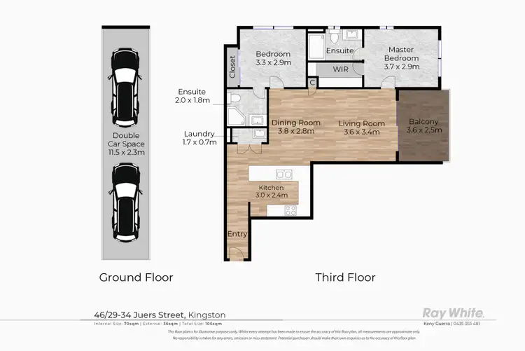 Floorplan of Homely house listing, 46/29-33 Juers Street, Kingston QLD 4114