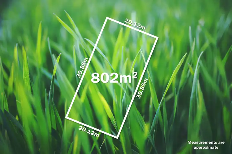 Floorplan of Homely land listing, 5 Maher Street, Gordon VIC 3345