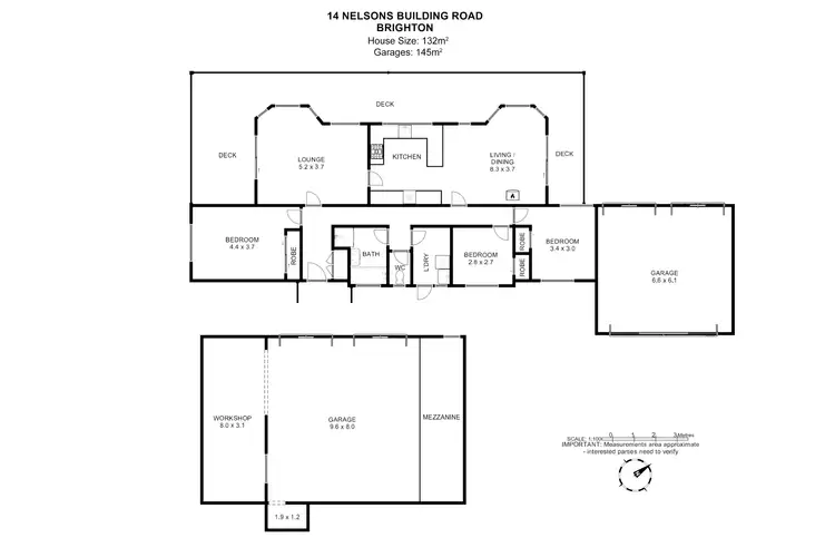 Floorplan of Homely house listing, 14 Nelsons Buildings Road, Brighton TAS 7030