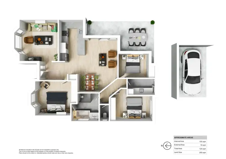 Floorplan of Homely house listing, 1/75 Millcrest Street, Scarborough WA 6019