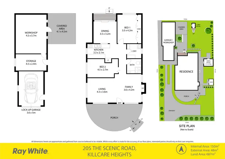Floorplan of Homely house listing, 205 The Scenic Road, Killcare Heights NSW 2257