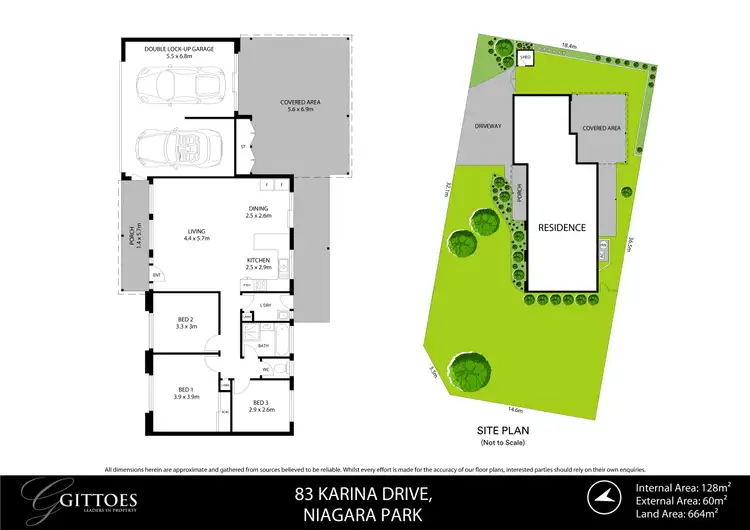 Floorplan of Homely house listing, 83 Karina Drive, Niagara Park NSW 2250